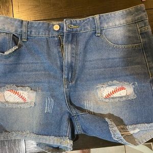 Baseball Shorts Size Large